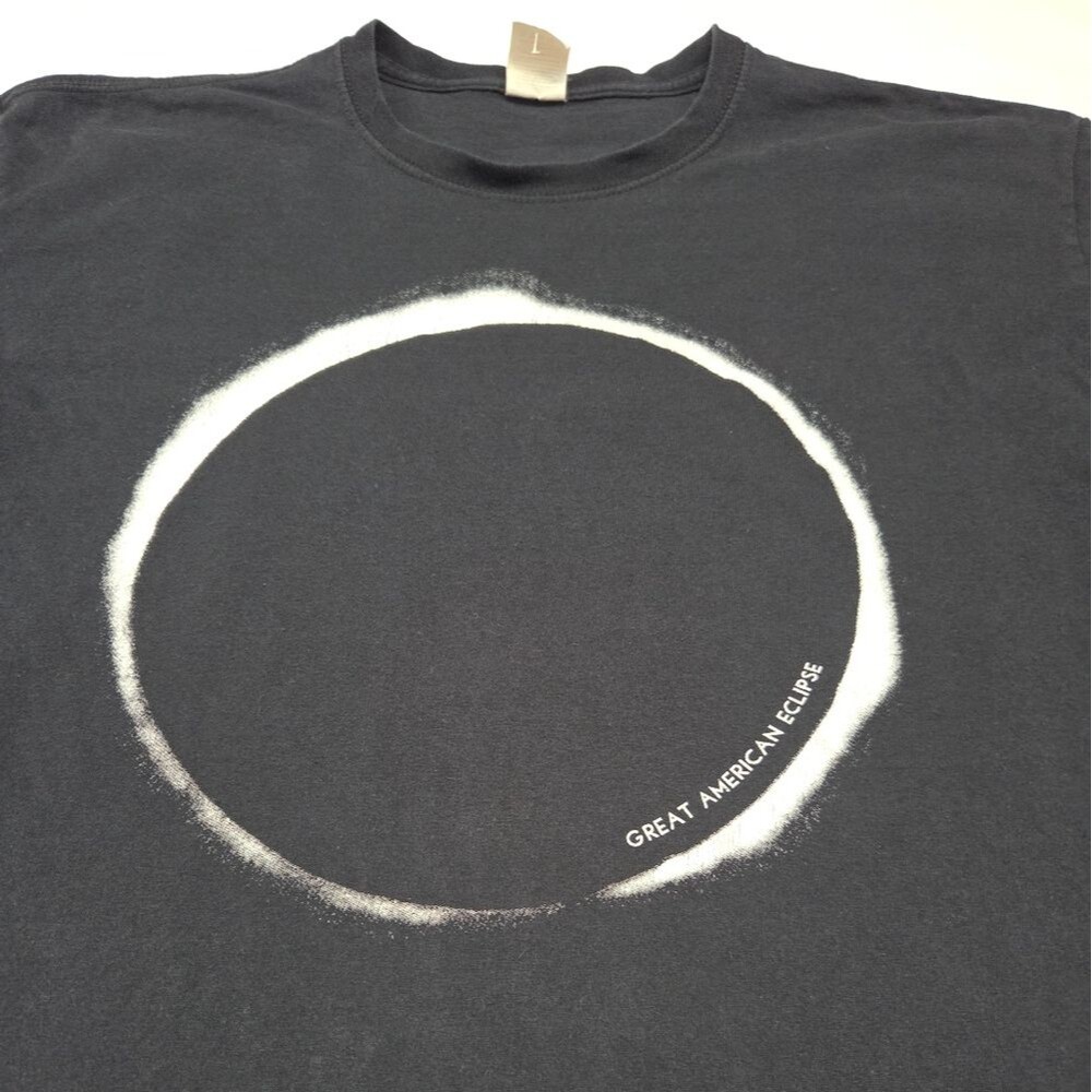 2017 Solar Eclipse T Shirt Black L - Picture 2 of 8